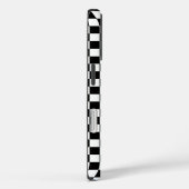 Zwart-wit schaakbordpatroon Case-Mate iPhone case (Achterkant / Rechts)