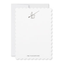 Zwart/wit schilderkonijn met gele paisley