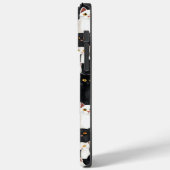 Zwart Wit Sinaasappel Katten Case-Mate iPhone Case (Achterkant / Links)