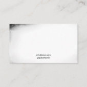 Zwart & Wit Snake Tattoo Shop Visitekaartje (Achterkant)