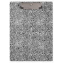 Zwart-wit sneeuwluipaardprint