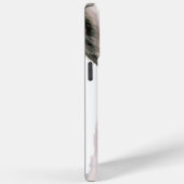 Zwart-wit Snobby Drama Llama Case-Mate iPhone Case (Achterkant / Rechts)