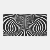 Zwart-wit spiraal bureaumat (Voorkant)