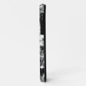 Zwart & Wit Spiraal iPhone Case (Achterkant/links)