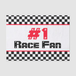 Zwart-wit Sport Geïnspireerd Tissuepapier