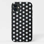 Zwart-wit Star-patroon Case-Mate iPhone Case (Achterkant)