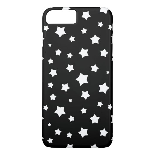 Zwart-wit stertonpatroon Case-Mate iPhone case (Achterkant)