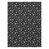 Zwart-wit stertonpatroon tafelkleed (Voorkant)