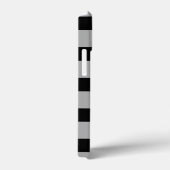 Zwart-wit streekpatroon Case-Mate iPhone case (Achterkant / Rechts)