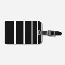 Zwart-wit strepen iPhone Case