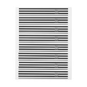 Zwart-wit Striped (Vel)