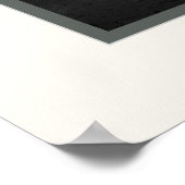 Zwart-wit Sunset ~ Fotografisch afdrukken Poster (Hoek)