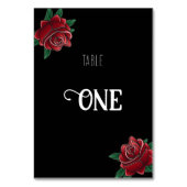 Zwart-wit Tattoo Old School Invitation Kaart (Voorkant)