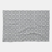 Zwart-wit Tegel in Spaanse stijl