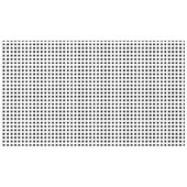 Zwart-wit Tegels Tafelkleed (Voorkant (Horizontaal))