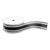 Zwart-wit Ticking Tape Lint (Spoel)