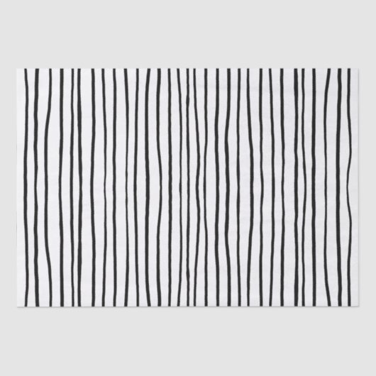 Zwart-wit Tissuepapier (Voorkant)