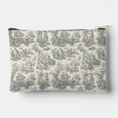  zwart-wit Toile de Jouy bedrukt Etui (Achterkant)