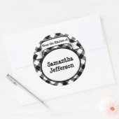 Zwart-wit -Uit de keuken van- Jar of Label (Envelop)