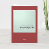 Zwart-wit valentijn feestdagen kaart (Achterkant)