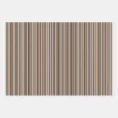 Zwart-wit vijf strips met ttan inpakpapier vel (Voorkant 3)