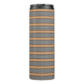 Zwart-wit vijf strips met ttan thermosbeker (Achterkant)