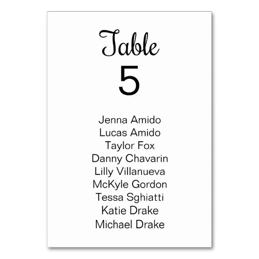 Zwart Wit Vine Bruiloft Zitkaart Kaarten (Voorkant)