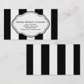 zwart-wit Visitekaartje (Voorkant / Achterkant)