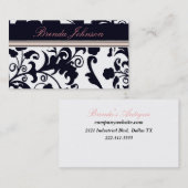 Zwart-wit Visitekaartje (Voorkant / Achterkant)