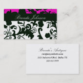 Zwart-wit Visitekaartje (Voorkant / Achterkant)