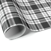 Zwart wit vlecht, traditioneel cadeaupapier (Rol Hoek)