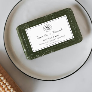 Zwart-wit Voeg toe Logo Beauty Script Product Labels