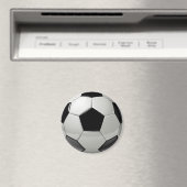 Zwart-wit Voetbal Magnet Magneet (Insitu (Vaatwasser))