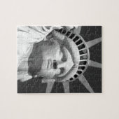 Zwart-wit Vrijheidsbeeld Legpuzzel (Horizontaal)