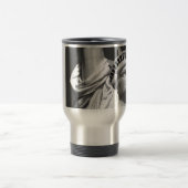 Zwart-wit Vrijheidsbeeld Reisbeker (Center)