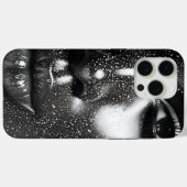 Zwart-wit vrouwenportret Case-Mate iPhone case (Achterkant (horizontaal))