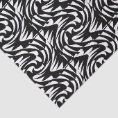 ZWART-WIT Weefseldocument Tissuepapier (Detail)