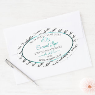 Zwart Wit Wide Cloud Product Labels Blauwgroen har