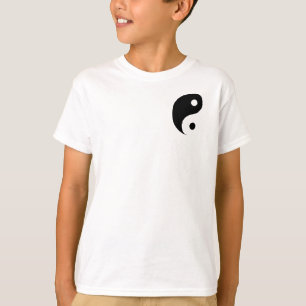 Zwart-Wit Yin Yang Taoïstisch Symbool T-shirt