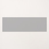 Zwart & Wit Yoga Katten op Licht Zilver Grijs Yogamat (Achterkant (horizontaal))