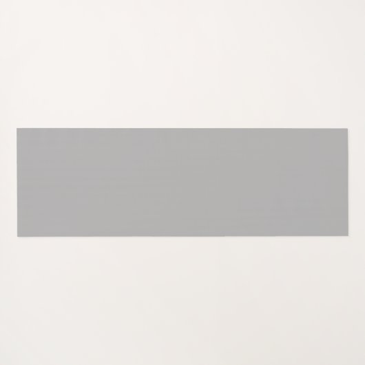 Zwart & Wit Yoga Katten op Licht Zilver Grijs Yogamat (Achterkant (horizontaal))