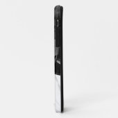 Zwart-wit zadel Case-Mate iPhone case (Achterkant/links)