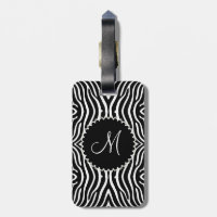 Zwart-wit zebra patroon aangepast