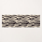 Zwart-wit Zebra skin print Yogamat (Voorkant (horizontaal))
