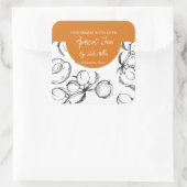 Zwart-wit Zelfgemaakt Apricot Jam Label (Tas)