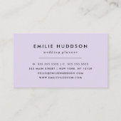 Zwart-wit zigzag patroon, Chevron Pattern Visitekaartje (Achterkant)