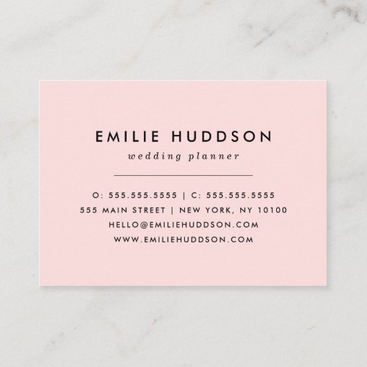 Zwart-wit zigzag patroon, Chevron Pattern Visitekaartje (Achterkant)