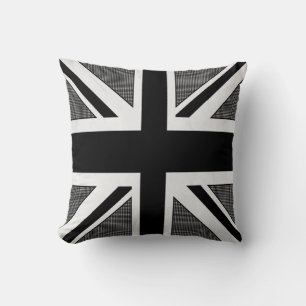 Zwart-witaansluiting decor Pillow Kussen