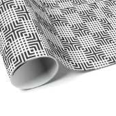 Zwart-witafdrukken Cadeaupapier (Rol Hoek)