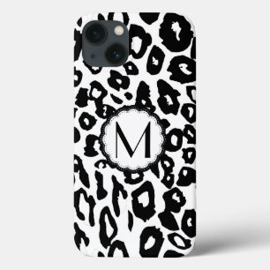 Zwart-witafdrukken iPhone 13 Hoesje